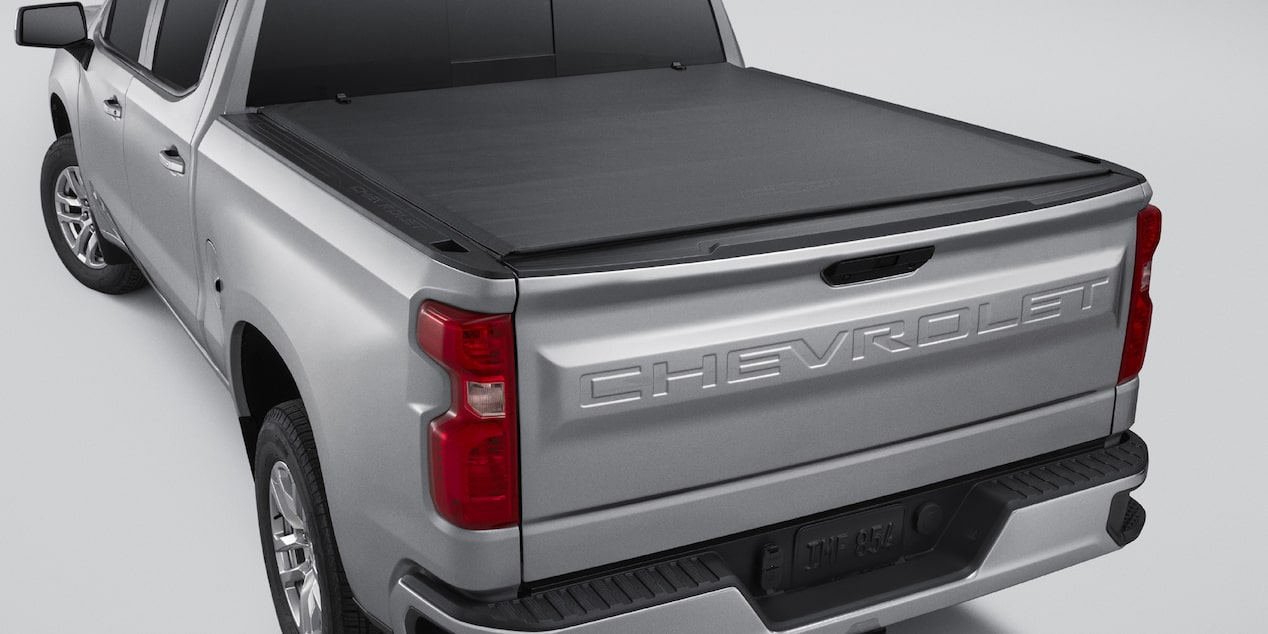 Cubierta suave enrollable con emblema Chevrolet