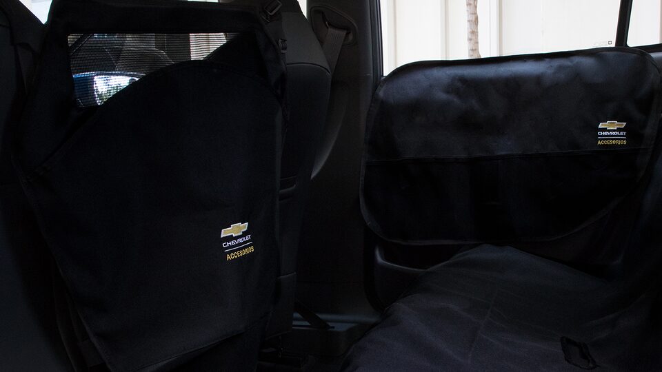 Protector interior barrera asiento delantero para mascotas Chevrolet Onix 2023, sedán deportivo