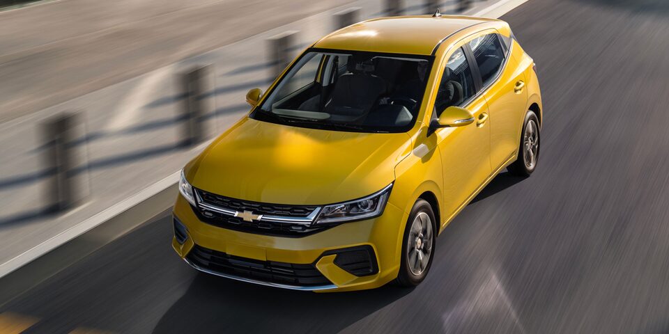 Nuevo sedán Chevrolet Aveo 2024 con motot de 1.5L de 4 cilindros con 98 HP