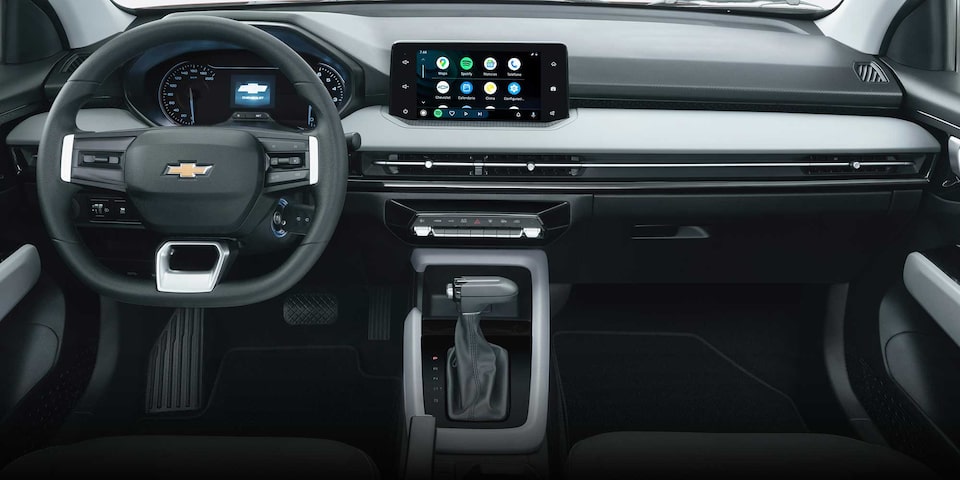 Nuevo Chevrolet sedán Aveo HB 2024 con renovado y elegante diseño interior