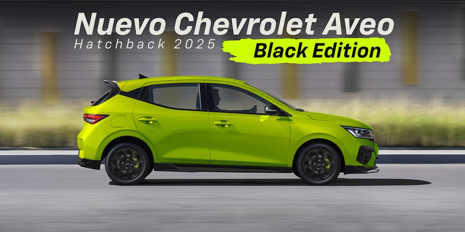 Chevrolet Aveo Black Edition 2025 Galería de fotos