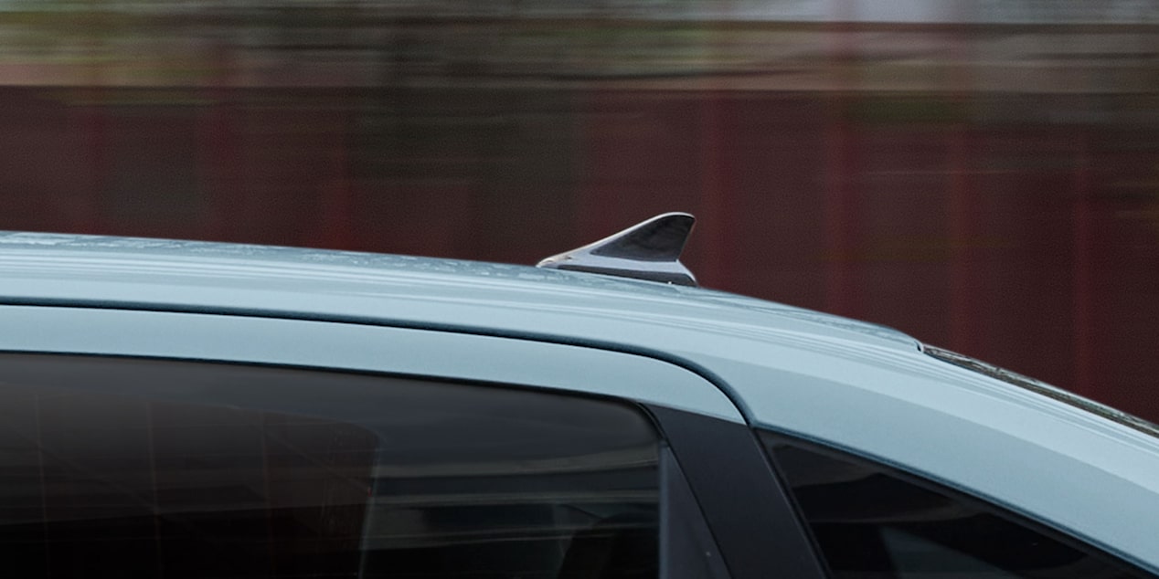 Antena aleta de tiburón negro brillante para el nuevo Chevrolet Aveo 2025