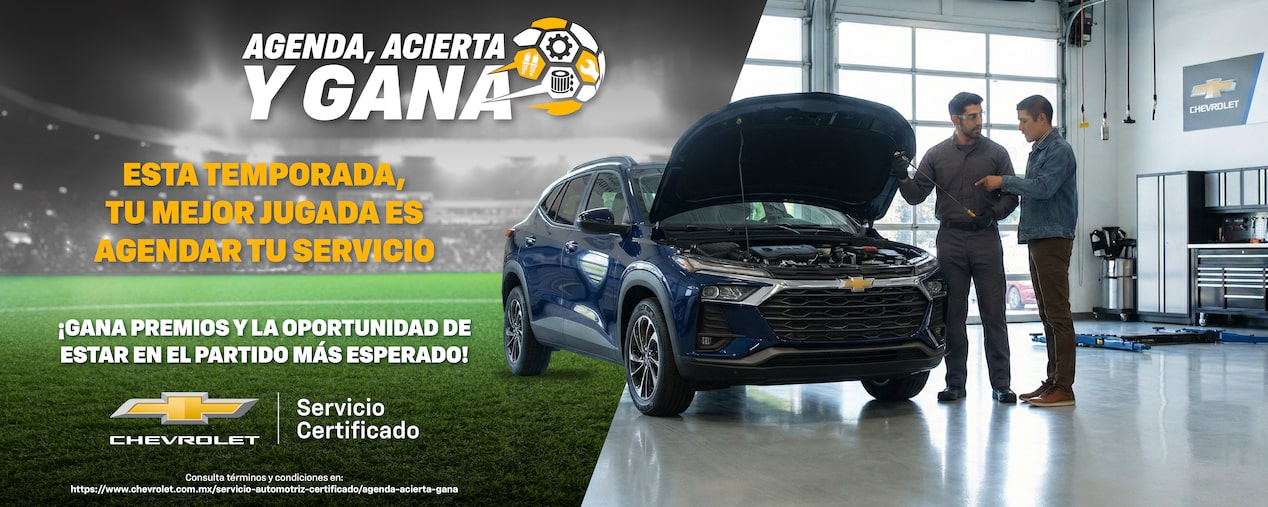 Servicio Certificado Chevrolet-Agenda-acierta-gana