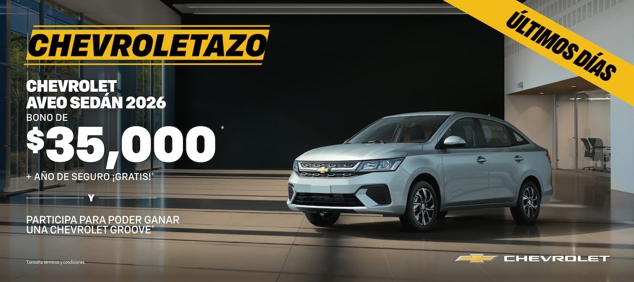 Aveo Sedán 2025 Chevroletazo