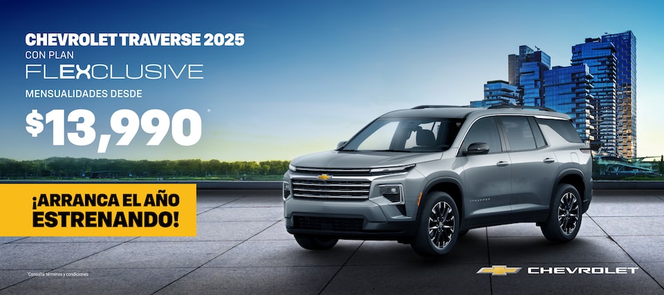  Arranca el año estrenando con Chevrolet.