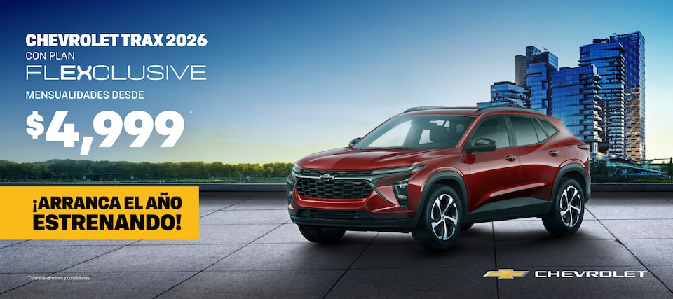  Arranca el año estrenando con Chevrolet.