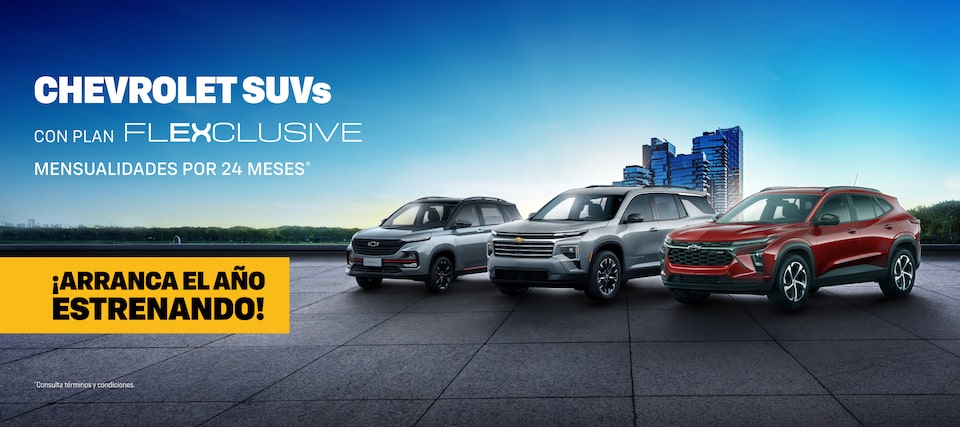  Arranca el año estrenando con Chevrolet.