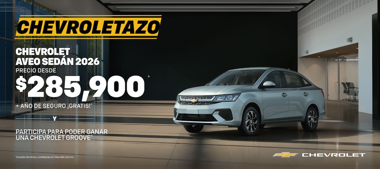 Aveo Sedán 2025 Chevroletazo