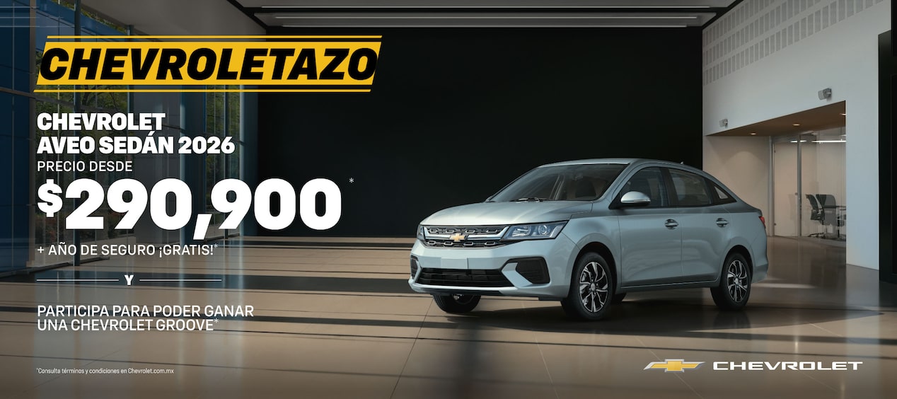 Aveo Sedán 2025 Chevroletazo