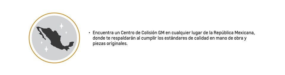 El centro de colisión de General Motors tiene cobertura nacional