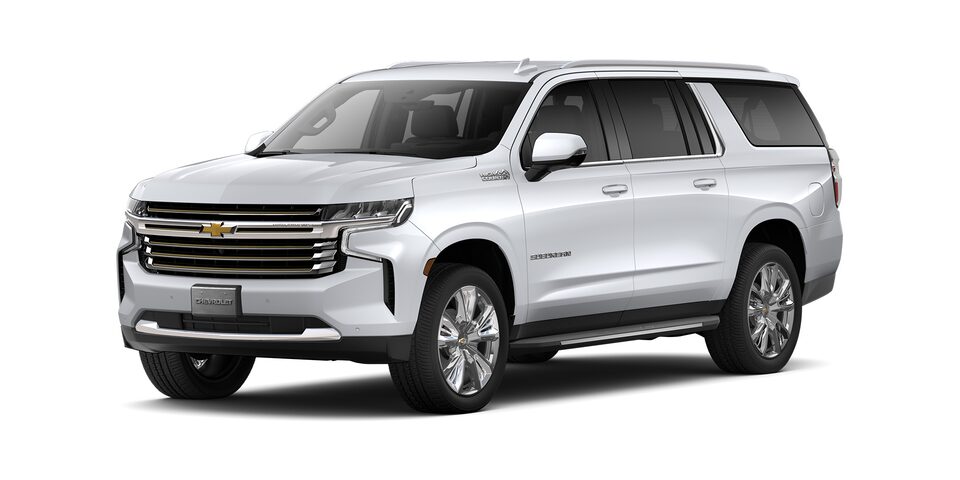 Chevrolet Suburban 2023 con faros LED en color blanco