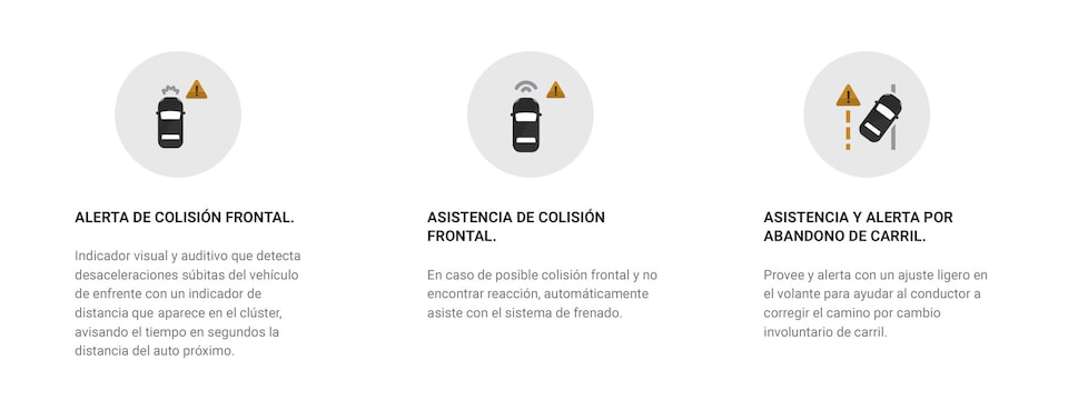 Alerta y asistencia de colisión frontal, así como para abandono de carril en Chevrolet Suburban 2023, camioneta grande