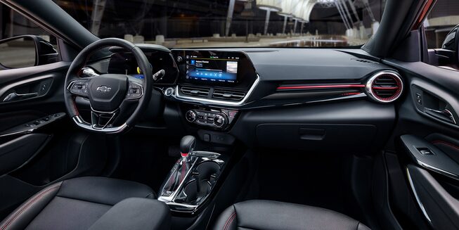 Cabina centrada al conductor rediseñada para Chevrolet Trax 2024