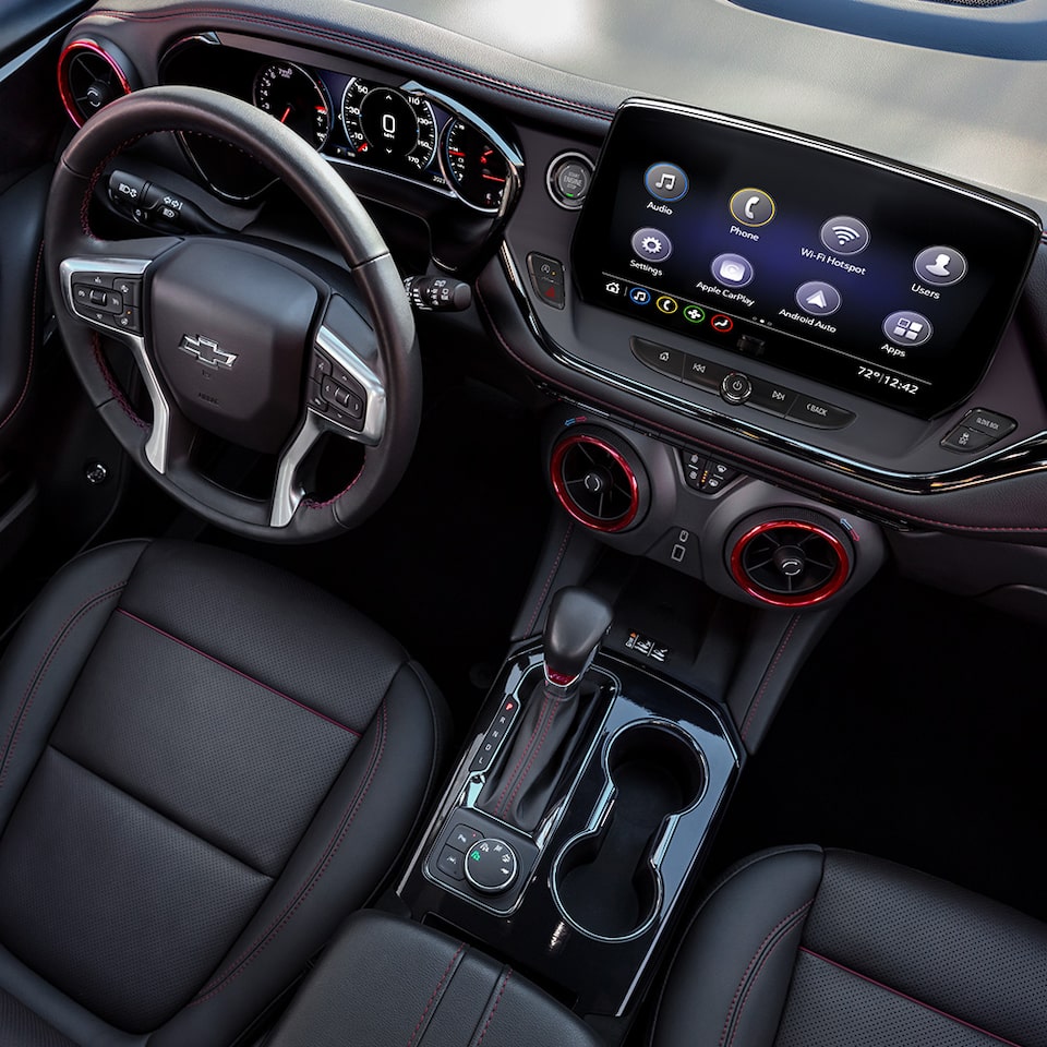 Sistema de Infoentretenimiento Chevrolet con pantalla táctil de 10.2 pulgadas para Chevrolet Blazer 2025, camioneta mediana