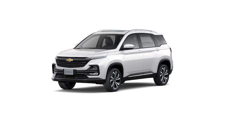 Nueva SUV Chevrolet Captiva 2025, tu camioneta familiar favorita en color blanco