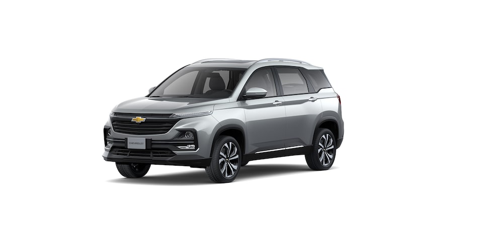Nueva SUV Chevrolet Captiva 2025, tu camioneta familiar favorita en color plata