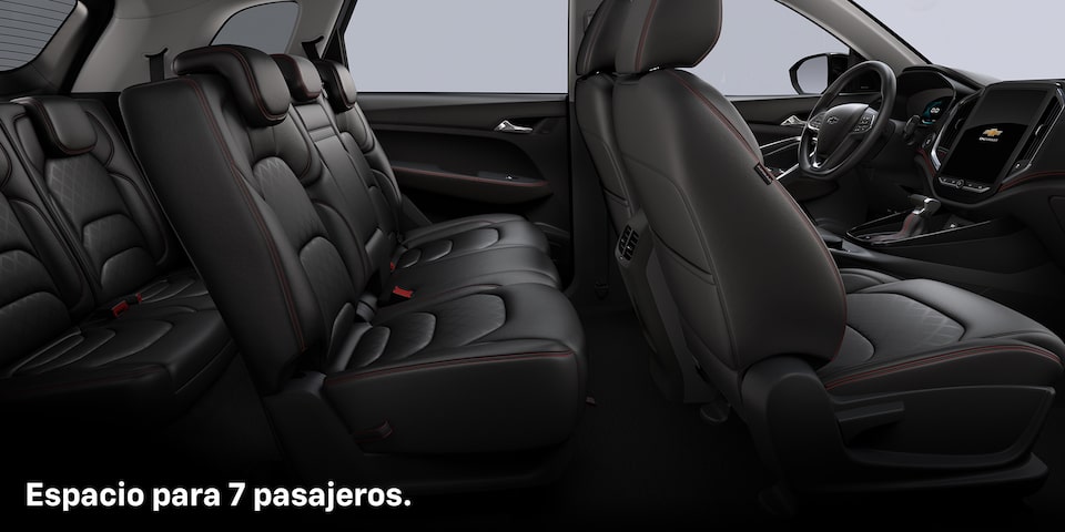 Chevrolet Captiva Black Edition 2025 con espacio para 7 pasajeros