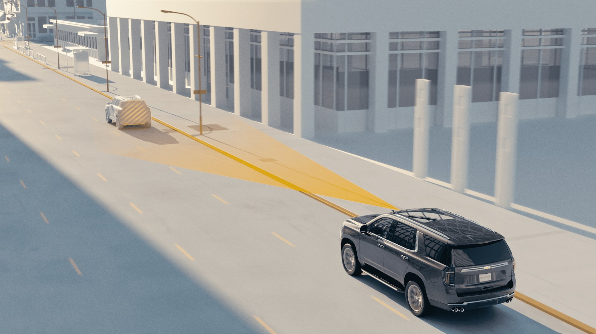 Chevrolet Suburban 2025, con indicador de distancia de vehículos en vía y más sistemas avanzados de seguridad activa y pasiva