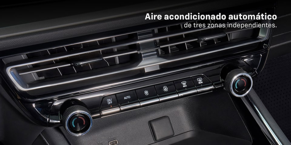 Nueva Chevrolet Traverse 2025, tu camioneta con aire acondicionado eléctrico y automático bizona para más confort familiar