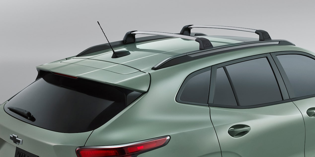 Tu SUV deportiva urbana con barras transversales para Chevrolet Trax 2025