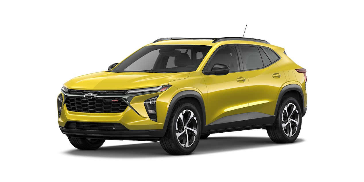 Nueva Chevrolet Trax 2025, tu SUV deportiva con diseño exclusivo RS, rines de 18 pulgadas, Quemacocos eléctrico y más