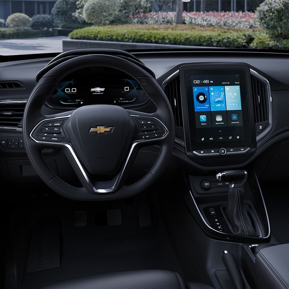 Chevrolet Captiva ICE equipada con pantalla de infoentretenimiento de 10.4 pulgadas