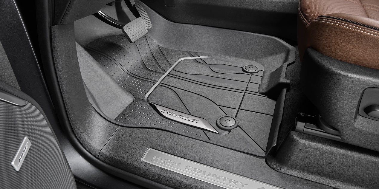 Tapete de vinil para primera fila con emblema de Chevrolet Tahoe 2026