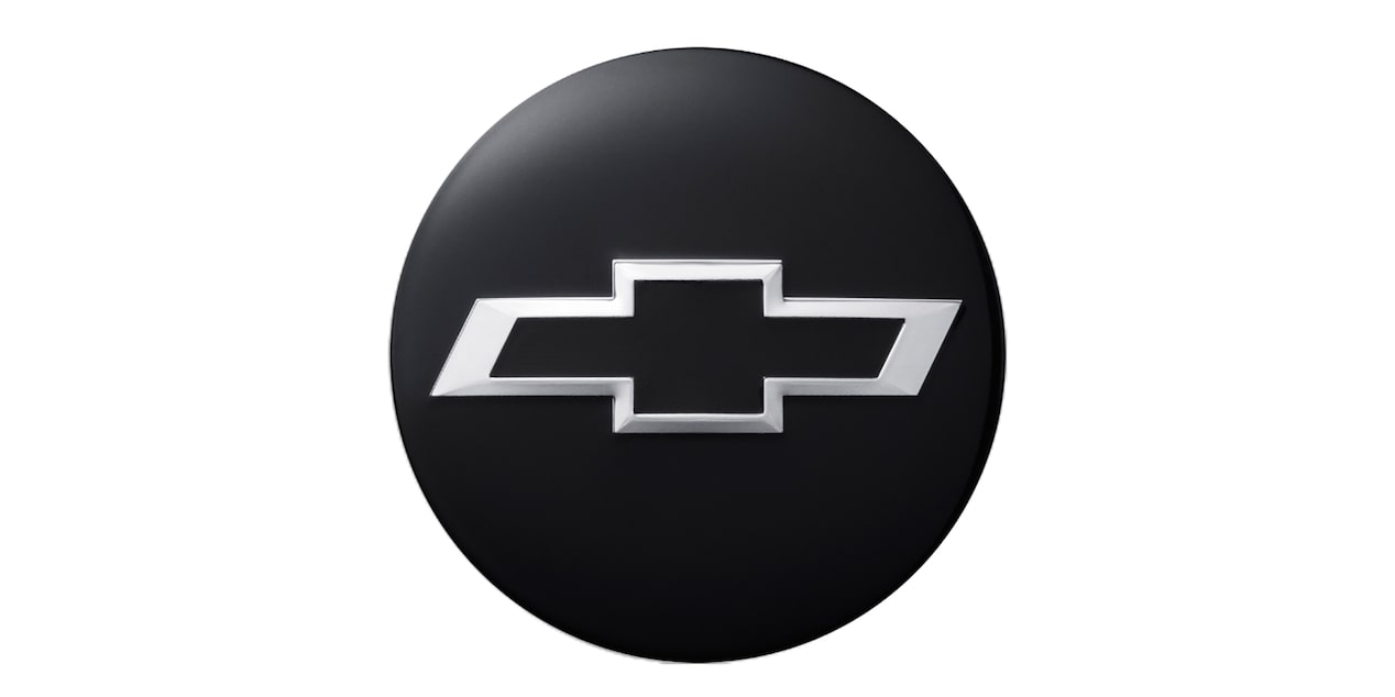 Centro de rin negro con emblema Chevrolet negro de Chevrolet Tahoe 2026