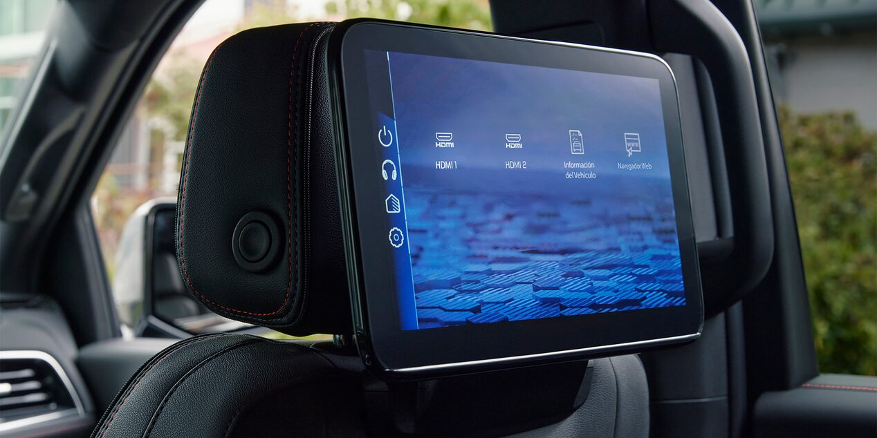 Pantalla de entretenimiento de pasajeros, Chevrolet Tahoe 2026