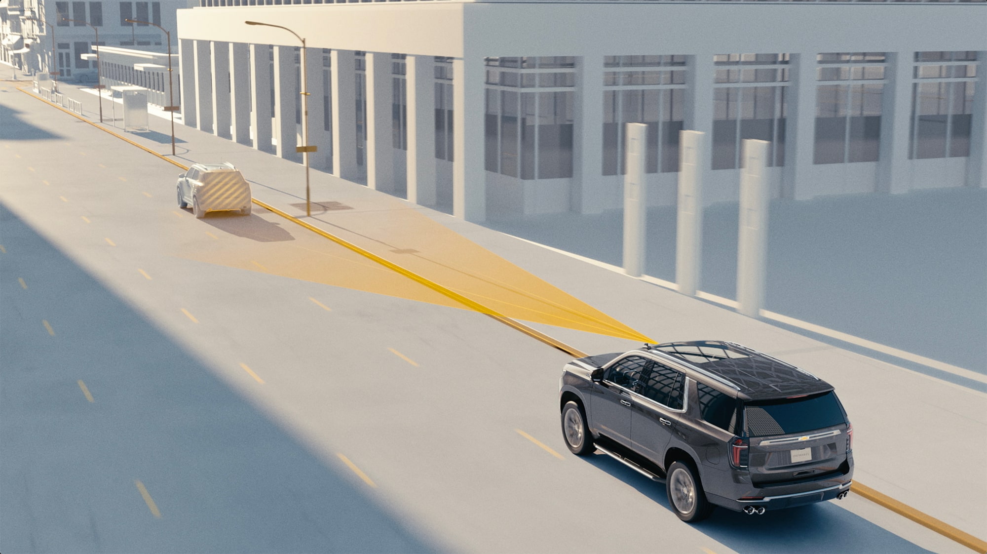 Imagen de indicador de distancia, de Chevrolet Tahoe 2026