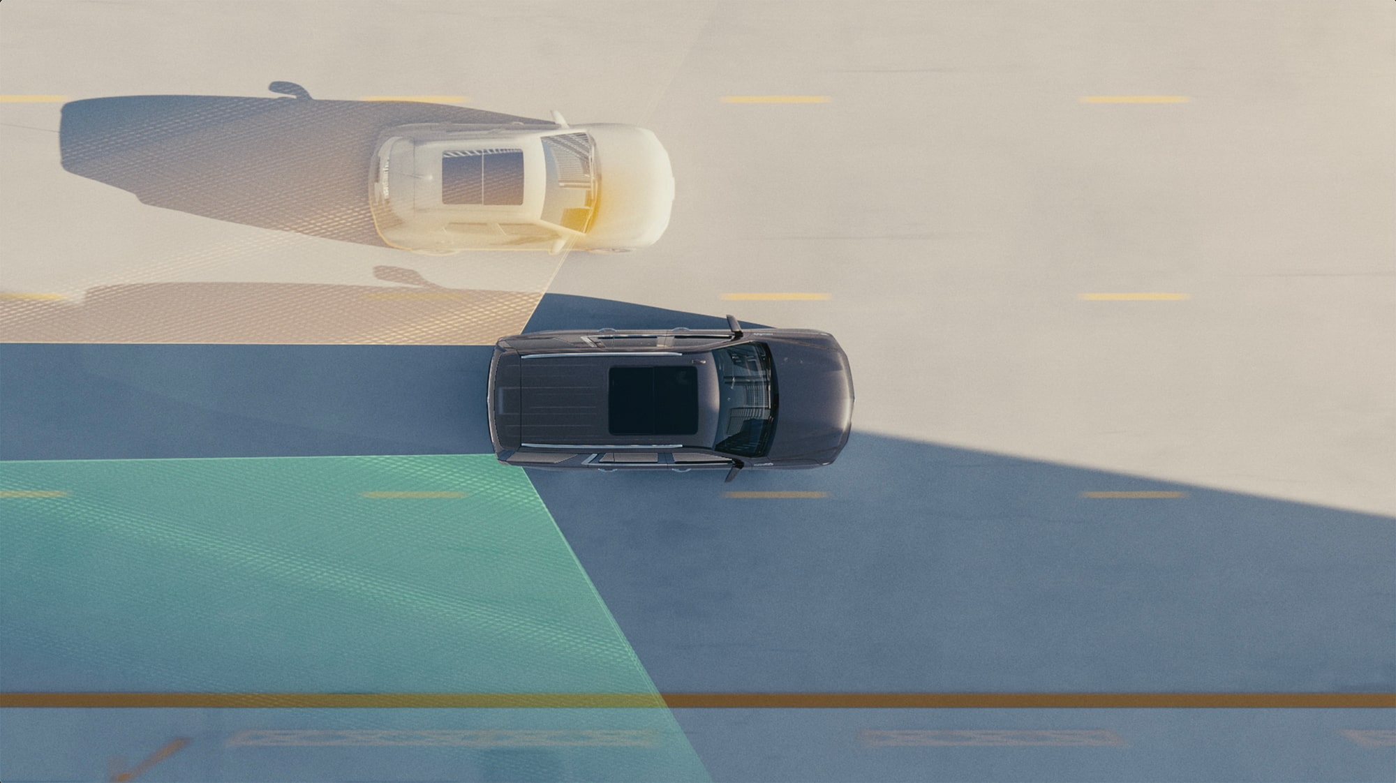 Imagen de alerta de punto ciego con asistente en dirección, de Chevrolet Tahoe 2026
