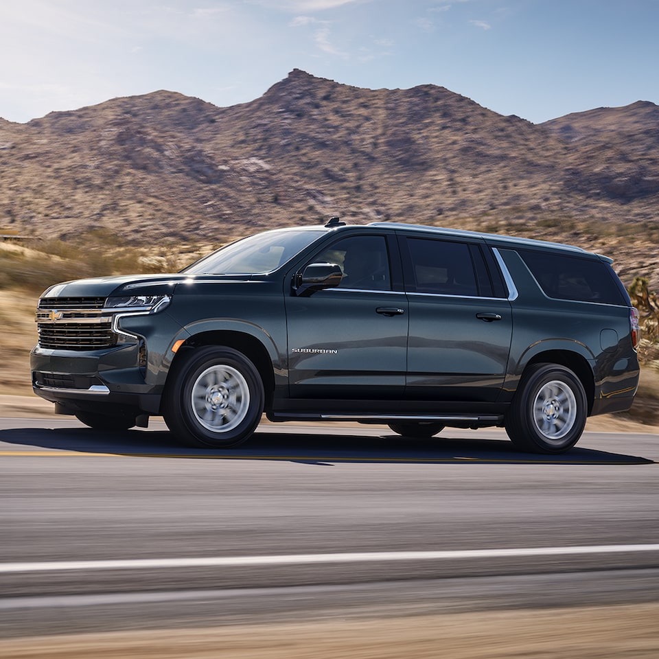 Suburban, una SUV icónica de gran rendimiento, diseño y conectividad.