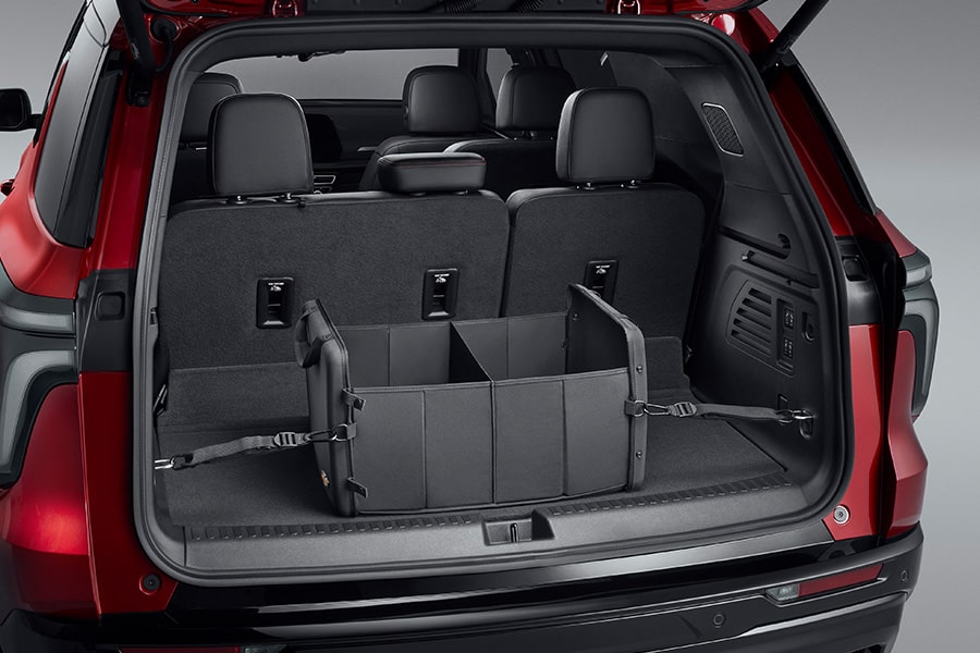 Organizador de cajuela con emblema Chevrolet para tu Equinox EV 2025 SUV eléctrica deportiva