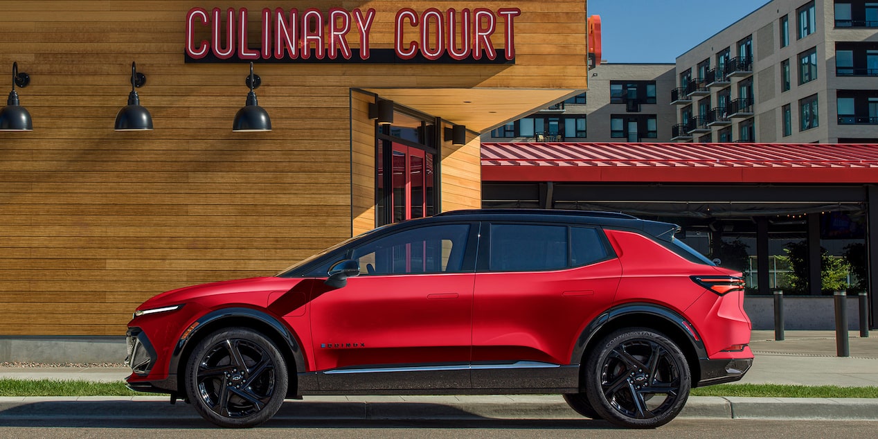 Chevrolet Equinox EV 2025, SUV eléctrica deportiva con espejos eléctricos calefactables al color de la carrocería