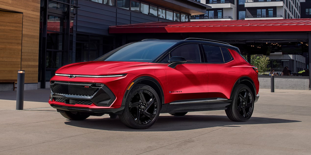 Nueva Chevrolet Equinox EV 2025 SUV eléctrica deportiva, diseño futurista