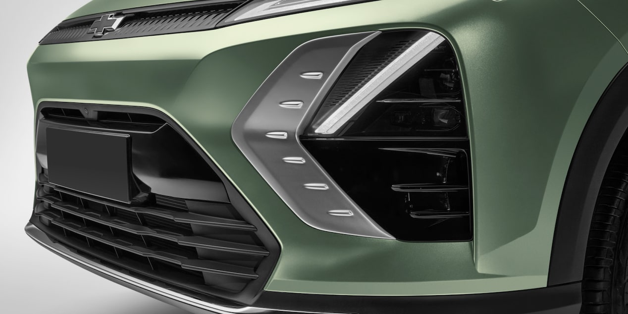 Juego de difusores de fascia delantera color plata