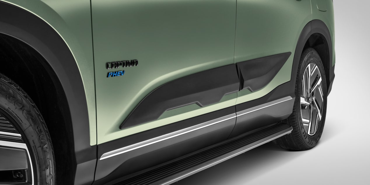 Molduras laterales color negro mate