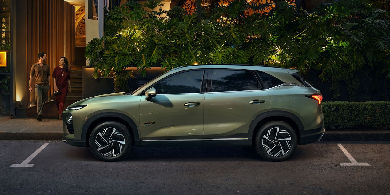 Increible diseño de la nueva Chevrolet Captiva PHEV