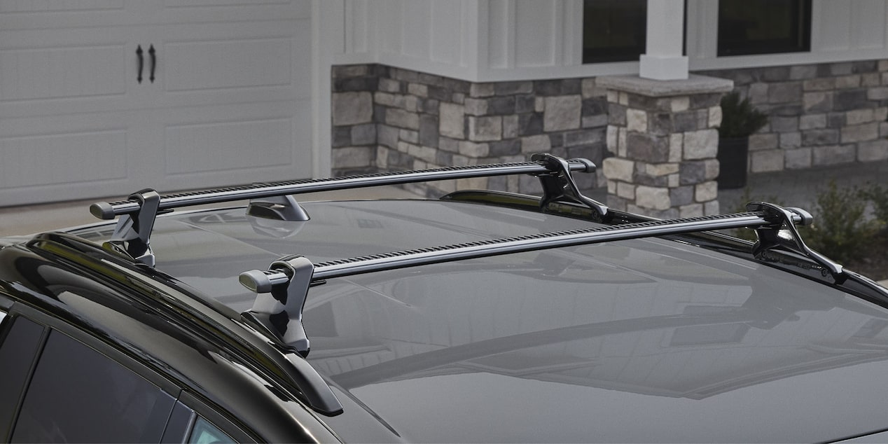Barras de techo para instalar concha portaequipaje y viajar en tu Chevrolet Equinox EV 2026 SUV eléctrica deportiva