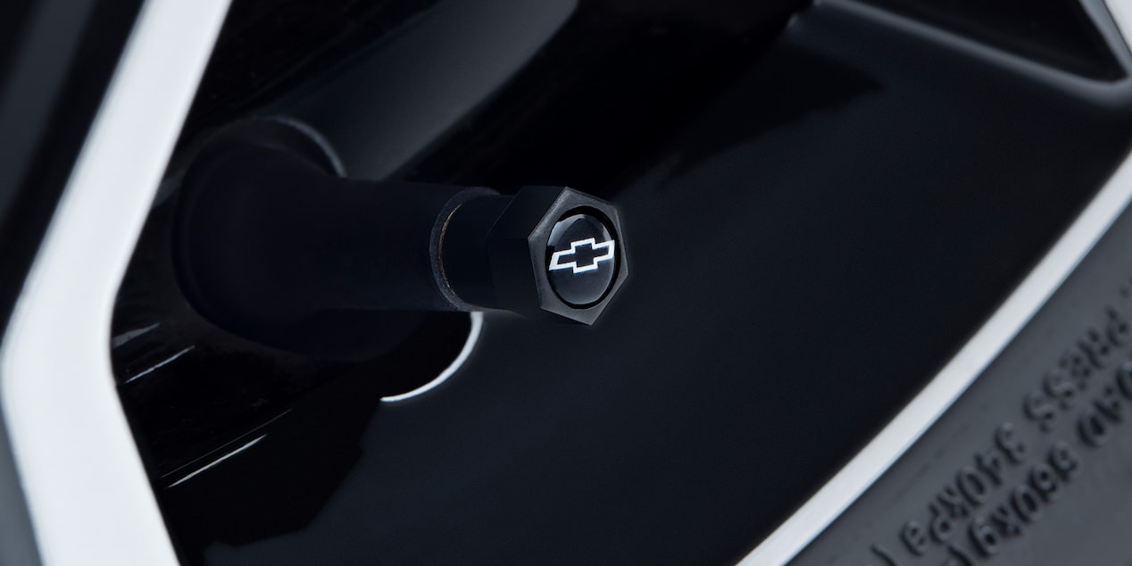 Tapones para válvula de llanta con logo de chevrolet para Spark EUV