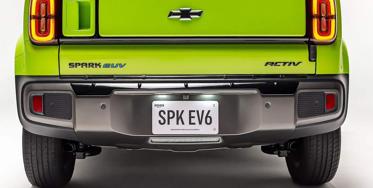 Moldura de fascia trasera de Spark EUV