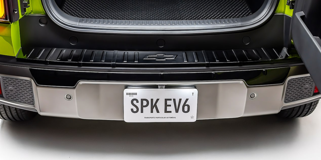 Moldura de fascia trasera de Spark EUV