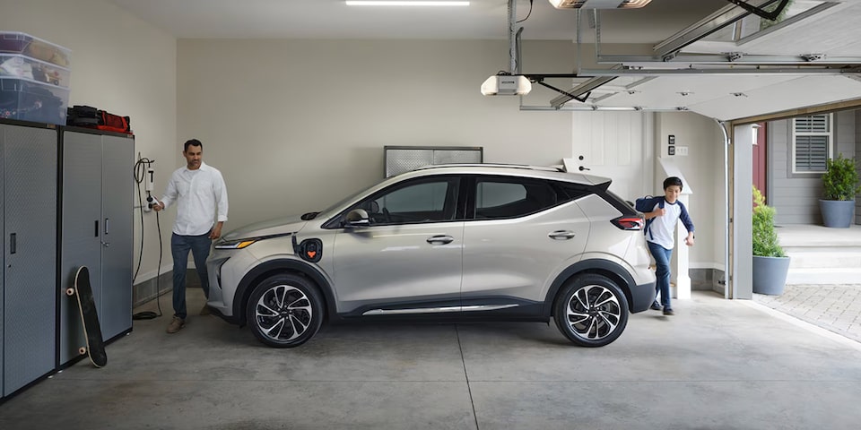 Instalación de cargador para la casa de Chevrolet EV