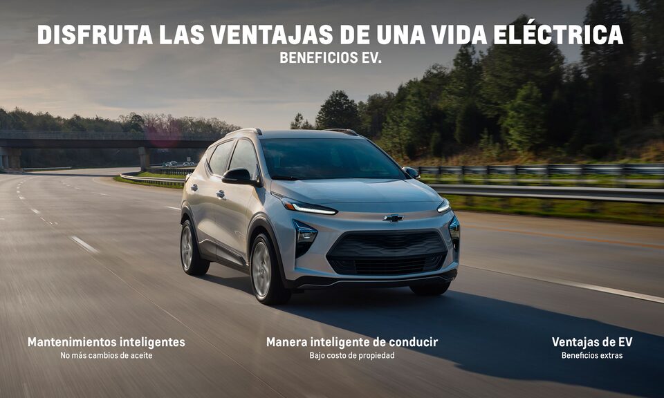 Nueva SUV eléctrica, Bolt EUV 2022 con doble puerto de 120V y de 240V