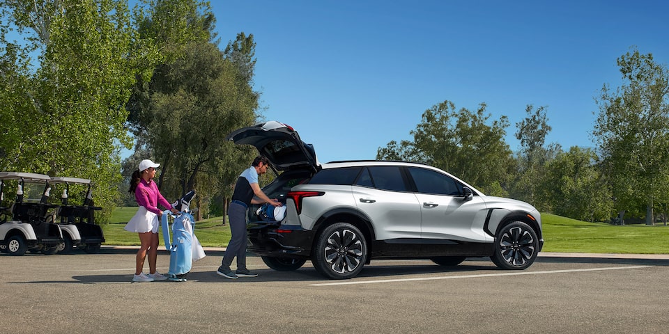 Estación de carga pública de Chevrolet Blazer EV