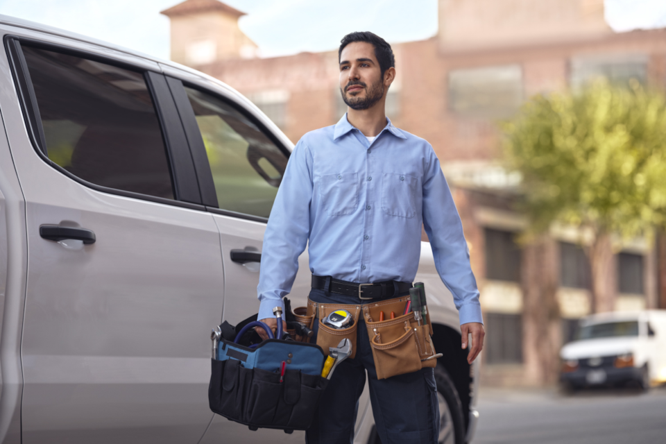 Instalación doméstica por un especialista de Chevrolet