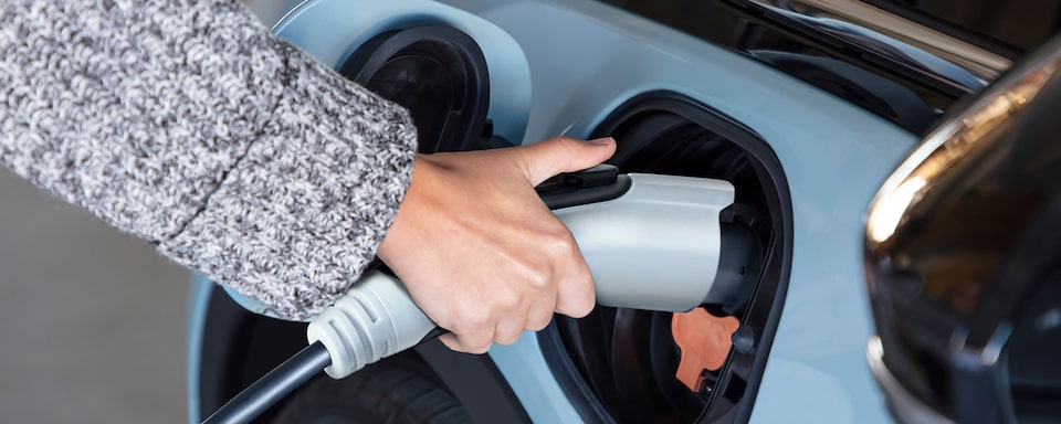 Puerto de carga de Bolt EV, vehículo eléctrico