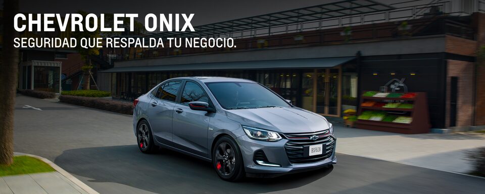 Chevrolet Onix 2023, sedán deportivo con motor turbo eficiente, 6 bolsas de aire, OnStar 4G con conectividad Wi-Fi y más