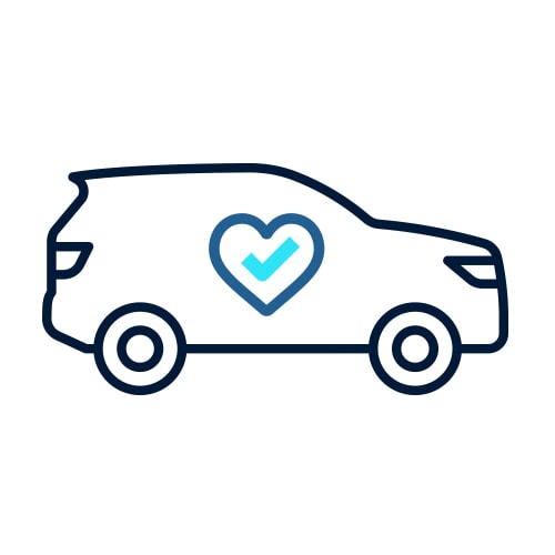 OnStar Vehicle Insights ícono de servicio sobre diagnóstico del vehículo