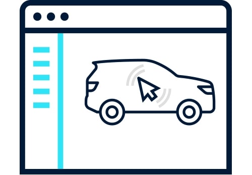 OnStar Vehicle Insights ícono de beneficios sobre sistema de monitoreo continuo